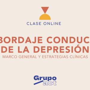 El Abordaje Conductual de la Depresión